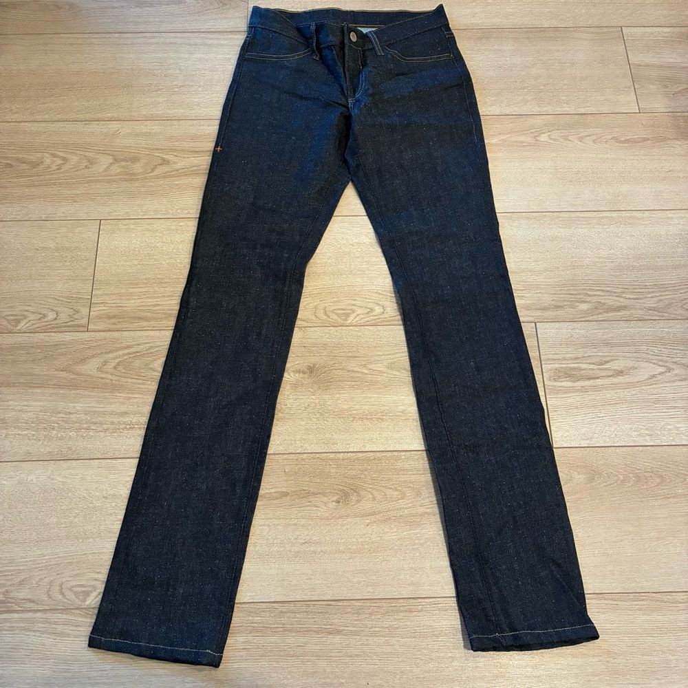 NEW Imogene + Willie High Waisted Straight Leg Jean Japanese Denim Size 26